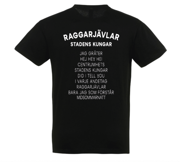 Raggarjävlar T-shirt Svart - Bild 2