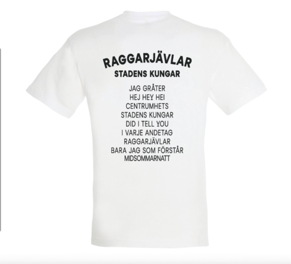 Raggarjävlar T-shirt Vit - Bild 2